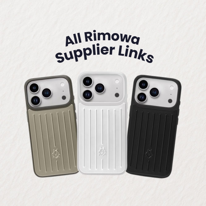 All Rimowa Supplier Links