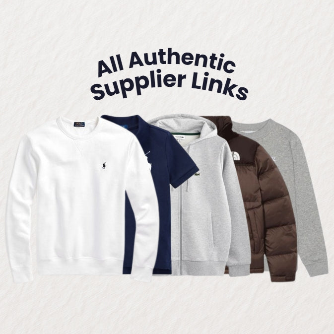 All Authentic Supplier Links